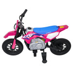 Elektrická motorka HONDA CFR450R - ružová